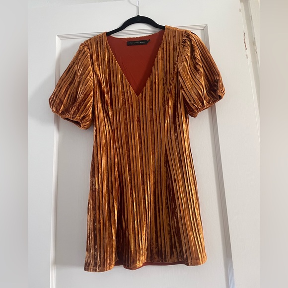 House of Harlow 1960 x Revolve Maritza Dress Rust - Picture 2 of 5